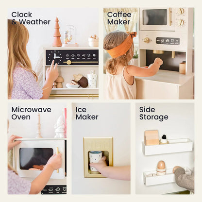 Tiny Land® Cocinita + Refri iconic crema - Pingaló Store