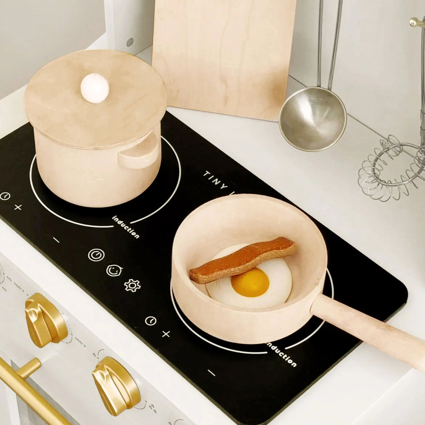 Tiny Land® Cocinita + Refri iconic crema - Pingaló Store